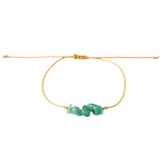 Bracelet Brésilien "Chic" Jade Ajustable - Vignette | Lithothérapie Naturelle