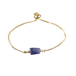 Bracelet Fin "Exquis" Kyanite Ajustable - Vignette | Lithothérapie Naturelle