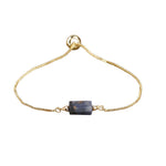 Bracelet Fin "Exquis" Sodalite Ajustable - Vignette | Lithothérapie Naturelle