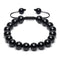 Bracelet obsidienne, lithothérapie cadeau pour homme et femme