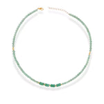 Collier Pierres Aventurine "Victoria" - Vignette | Lithothérapie Naturelle