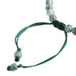 Bracelet Agate Verte 6 mm Ajustable - Vignette | Lithothérapie Naturelle