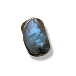 Bague Labradorite "Antique" - Vignette | Lithothérapie Naturelle