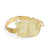 Bague citrine "Énergie", cadeau de lithothérapie pour femme et homme