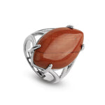 Bague Cornaline "Marquise" - Vignette | Lithothérapie Naturelle