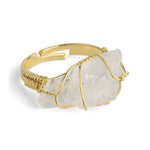 Bague Cristal de Roche "Énergie" - Vignette | Lithothérapie Naturelle