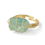 Bague Fluorite Verte "Énergie" - Vignette | Lithothérapie Naturelle