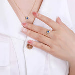 Bague Lapis Lazuli Argent - Vignette | Lithothérapie Naturelle