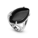 Bague Onyx "Marquise" - Vignette | Lithothérapie Naturelle