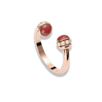 Bague Perle Cornaline "Luxe" - Vignette | Lithothérapie Naturelle