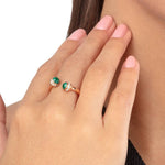 Bague Perle Malachite "Luxe" - Vignette | Lithothérapie Naturelle
