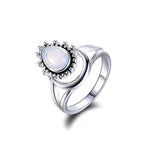 Bague Pierre de Lune "Intuition Céleste" - Vignette | Lithothérapie Naturelle