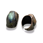 Bague Labradorite "Antique" - Vignette | Lithothérapie Naturelle