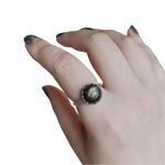 Bague Pierre Obsidienne "Ancrage" - Vignette | Lithothérapie Naturelle
