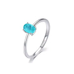 Bague Pierre Tourmaline Verte "Lumière" - Vignette | Lithothérapie Naturelle