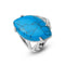 bague Turquoise "Marquise" , cadeau lithothérapie homme, femme
