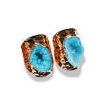 Bague Cristal Agate Bleue "Essence" - Vignette | Lithothérapie Naturelle