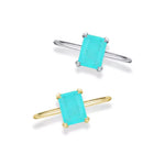 Bague Pierre Tourmaline et Argent "Chic" - Vignette | Lithothérapie Naturelle