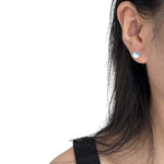 Boucles d'Oreilles Aigue-Marine et Argent - Vignette | Lithothérapie Naturelle