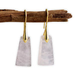 Boucles d'Oreilles Cristal de Roche "Bohème" - Vignette | Lithothérapie Naturelle