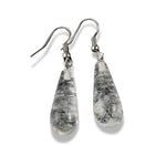 Boucles d'Oreilles Cristal de Roche "Goutte" - Vignette | Lithothérapie Naturelle