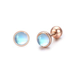 Boucles d'Oreilles Pierre de Lune et Argent - Vignette | Lithothérapie Naturelle