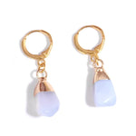 Boucles d'Oreilles Pierre Opale "Brut" - Vignette | Lithothérapie Naturelle