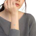 Bracelet Aigue-marine Or - Vignette | Lithothérapie Naturelle