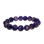Bracelet Charoite Boules 10 mm - Vignette | Lithothérapie Naturelle