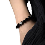 Bracelet Cubes Obsidienne et Cuivre - Vignette | Lithothérapie Naturelle