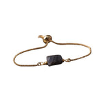 Bracelet Fin "Exquis" Labradorite Ajustable - Vignette | Lithothérapie Naturelle