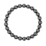 Bracelet Hématite Boules 8 mm -19 cm - Vignette | Lithothérapie Naturelle