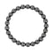 bracelet Hématite Boules 8 mm - 19 cm, cadeau femme ou homme