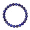 Bracelet Lapis-Lazuli Boules 8 mm -19 cm, cadeau homme ou femme