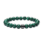 Bracelet Malachite Boules 8 mm - Vignette | Lithothérapie Naturelle