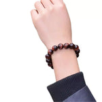 Bracelet Oeil de Taureau Boules 8 mm "Eye" - Vignette | Lithothérapie Naturelle