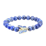Bracelet Papillon Pierres Lapis Lazuli - Vignette | Lithothérapie Naturelle