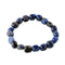 Bracelet "Pépites Sauvages" en pierres de Sodalite, cadeau homme, femme pour fêtes