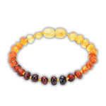 Bracelet Pierre Ambre Arc-en-Ciel - Vignette | Lithothérapie Naturelle