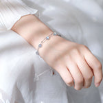 Bracelet Pierre de Lune et Argent - Vignette | Lithothérapie Naturelle