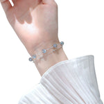 Bracelet Pierre de Lune et Argent - Vignette | Lithothérapie Naturelle