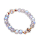 Bracelet Pierre de lune et Étoiles - Vignette | Lithothérapie Naturelle