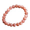 Bracelet Pierre de Soleil Boules de 10 mm - 18 cm, cadeau homme et femme