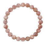 Bracelet Pierre de Soleil Boules 8 mm -19 cm - Vignette | Lithothérapie Naturelle