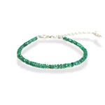 Bracelet Pierres Emeraude "Allure" - Vignette | Lithothérapie Naturelle