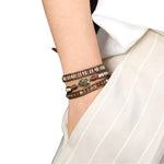 Bracelet Pierres Labradorite "Nomade" - Vignette | Lithothérapie Naturelle