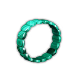 Bracelet Pierres Rectangulaires Malachite - Vignette | Lithothérapie Naturelle
