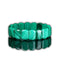 bracelet Pierres Rectangulaires Malachite