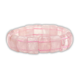 bracelet rock pierre kunzite, cadeau femme