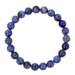 Bracelet Sodalite Boules 8 mm -19 cm - Vignette | Lithothérapie Naturelle